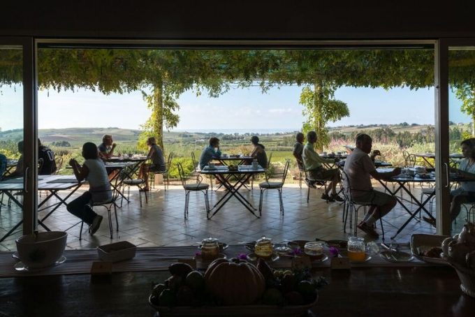 Terrace at La Foresteria Resort, Planeta